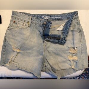 Denizen from Levi's Light Blue High-Rise Shorts